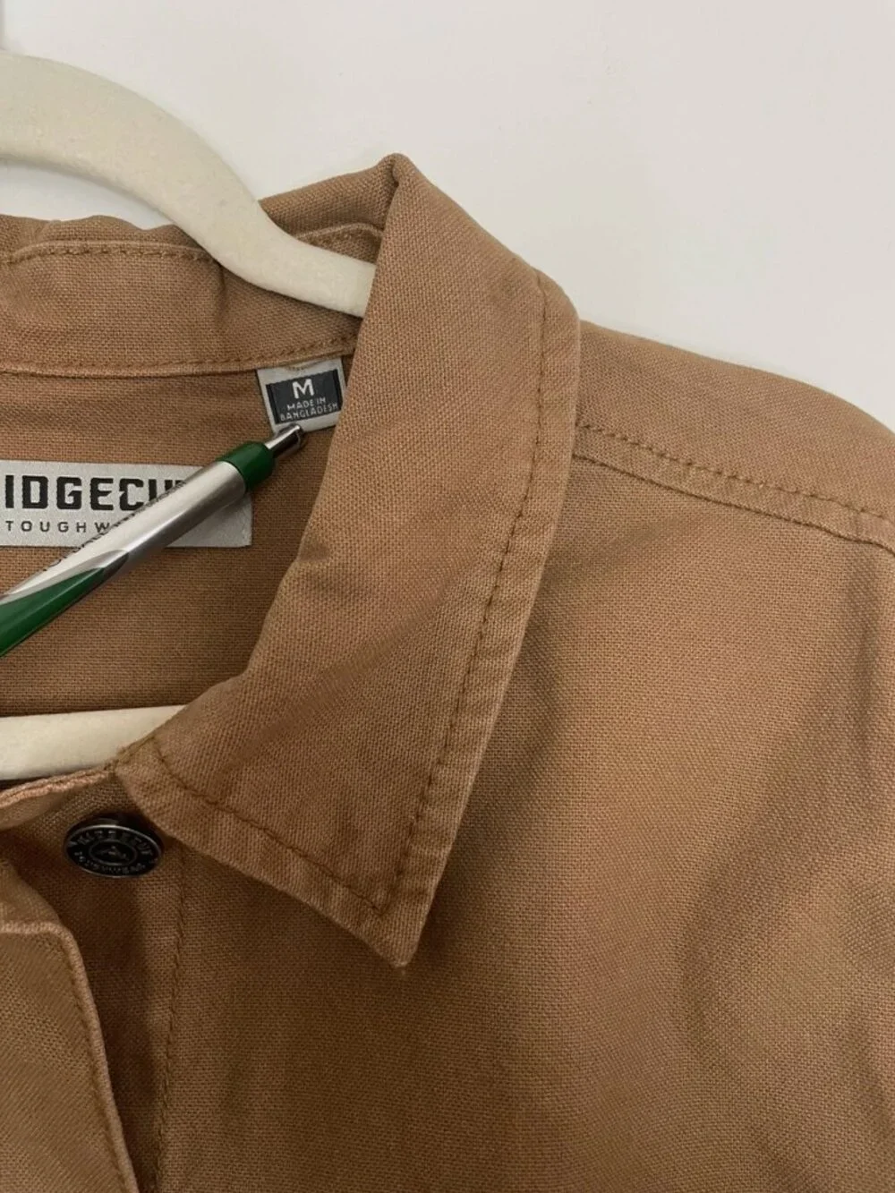 Ridgecut Tough Wear Women’s Canvas Work Jacket Shacket Size Medium New A115